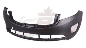 Bumper Front Kia Sedona 2015-2018 Primed Without Park Assist L/Lx/Ex/Sx Capa , KI1000171C