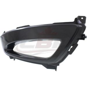 Fog Lamp Bezel Front Driver Side Kia Optima 2011-2013 Matte-Black Korea Built , KI1038108