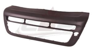 Bumper Center Cover Front Kia Soul 2012-2013 Matt-Dary Gray Textured (Moulding Surearound) Capa , KI1044100C
