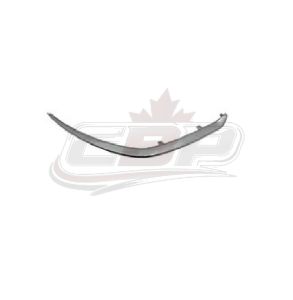 2022-2024 Kia Forte Bumper Molding Front Passenger Side Ptd , KI1047110
