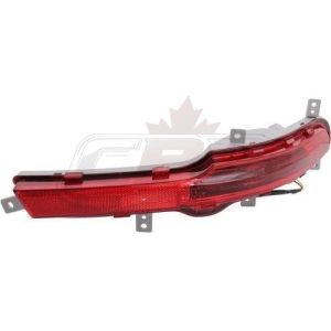 Reflector Rear Passenger Side Kia Sportage 2011-2016 , KI1185103