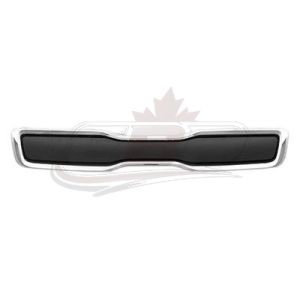 Grille Kia Soul 2014-2016 With Chrome Moulding Matte Black Textured , KI1200158