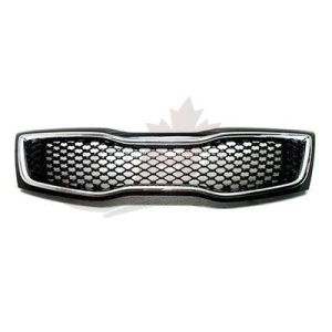 Grille Painted Kia Optima 2014-2015 Black With Chrome Moulding Usa Built Sx/Sx-T/Limited , KI1200161