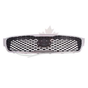 Grille Kia Sorento 2016-2018 Matte Dark Gray With Chrome Front Without Moni Sx/Limited , KI1200182