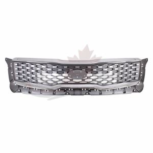 2020-2022 Kia Telluride Grille Front Ptd Gray With Bright , KI1200208