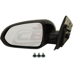 Mirror Driver Side Kia Rio Sedan 2018 Power Black With Signal , KI1320219