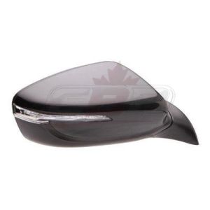 Mirror Passenger Side Kia Forte5 Hatchback 2014-2016 Power Heated With Signal Without Puddle Lamp , KI1321183