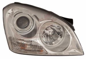 Head Lamp Driver Side Kia Optima 2006-2007 With Chrome Insert Without App Pkg To 04/16/07 High Quality , KI2502124