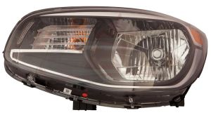Head Lamp Driver Side Kia Soul 2014-2019 Halogen Non Projection High Quality , KI2502167
