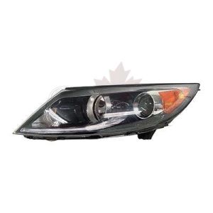 Head Lamp Driver Side Kia Sportage 2013-2016 With Led Accent Light High Quality , KI2502177