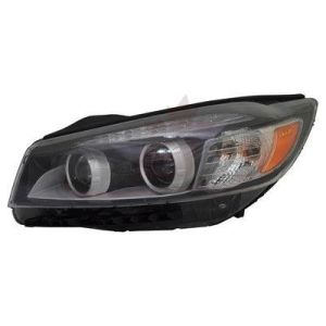 Head Lamp Driver Side Kia Sorento 2016-2018 Halogen With Led Accent Light High Quality , KI2502186