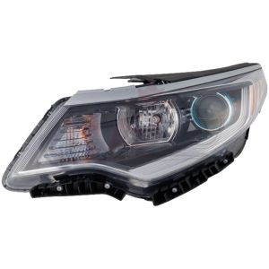 Head Lamp Driver Side Kia Optima Hybrid 2016-2019 Halogen Without Led Drl High Quality, Ki2502219