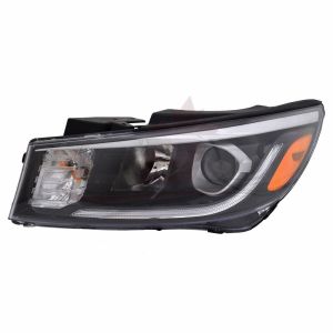 2019-2021 Kia Sedona Head Lamp Driver Side Halogen Without , KI2502238