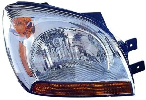 Head Lamp Passenger Side Kia Sportage 2005-2008 Capa