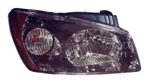 Head Lamp Passenger Side Kia Spectra 2004-2006 (Smoked) Ex/Sx High Quality , KI2503117