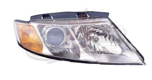 Head Lamp Passenger Side Kia Magentis 2009-2010 Chrome High Quality , KI2503151