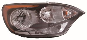 Head Lamp Passenger Side Kia Rio Hatcheback 2012-2017 Non Led Without Auto High Quality , KI2503154