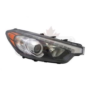 Head Lamp Passenger Side Kia Forte Coupe 2014-2015 Hid With Led High Quality , KI2503172