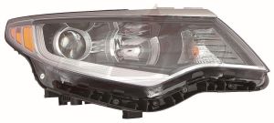 Head Lamp Passenger Side Kia Optima 2016-2018 Halogen Projector Type 1 High Quality , KI2503196