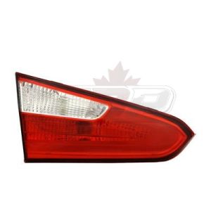 Trunk Lamp Driver Side Kia Forte 2014-2016 (Back-Up Lamp) (Bulb Type) Capa, Ki2802103C