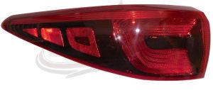 Tail Lamp Driver Side Kia Sportage 2017-2019 Bulb Type Clear Lens Without Sport Pkg Capa, Ki2804132C