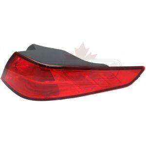 Tail Lamp Passenger Side Kia Optima 2014-2015 Bulb Type Usa Built High Quality , KI2805114
