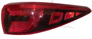 Tail Lamp Passenger Side Kia Sportage 2017-2019 Bulb Type Clear Lens Without Sport Pkg Capa, Ki2805132C