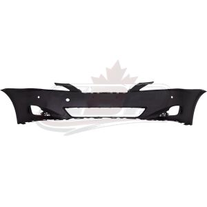 Bumper Front Lexus Is250 Sedan 2006-2008 Primed With Washer Hole With Sensor Capa , LX1000160C