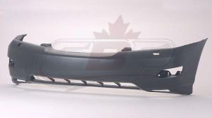 Bumper Front Lexus Rx330 2004-2006 Primed With Washer Hole Without Cruise Control Japan Built , LX1000198