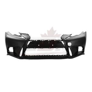 Bumper Front Lexus Is200T 2016 Primed Black With F Sport Without Head Lamp Washer , LX1000261