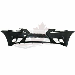 Bumper Front Lexus Is200T 2016 Primed Black Without F Sport/Head Lamp Washer With Sensor Capa , LX1000263C