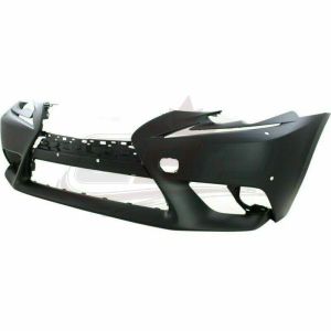 Bumper Front Lexus Is200T 2016 Primed With Washer With Sensor Hole Without F Sport Pkg Capa , LX1000265C