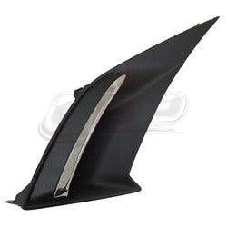 Grille Lower Passenger Side Lexus Gs300 2018-2019 Textured Black With Chrome Insert Without F-Sport , LX1039127