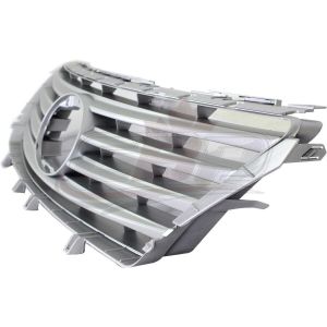 Grille Lexus Es350 2010-2012 Silver/Black With Radar , LX1200129
