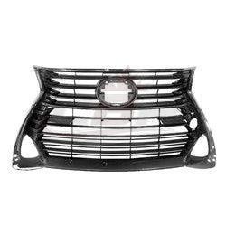 Grille Lexus Gs300 2018-2019 Ptd Gray With Chrome Moulding Without Sensor/F-Sport Pkg , LX1200188