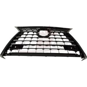 Grille Front Lexus Nx300 2018-2019 With Emblem/Chrome Surear Ound Molding Without F-Sport, Lx1200198