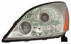 Head Lamp Driver Side Lexus Gx470 2003-2009 Halogen Without Sport Pkg Capa, Lx2502124C