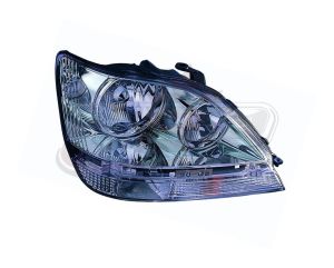 Head Lamp Passenger Side Lexus Rx300 2001-2003 Chrome House High Quality , LX2503104