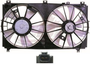 Cooling Fan Assembly Lexus Is250 Sedan 2006-2012 Without Reservoir 2.5Ltr V6 Engine , LX3120101