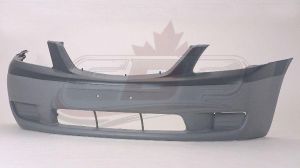 Bumper Front Mazda Mpv 2000-2001 Textured Dx Model , MA1000163