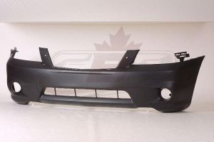 Bumper Front Mazda Tribute 2005-2006 Primed Black , MA1000208