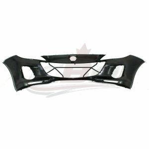 2012-2013 Mazda Mazda 3 Bumper Front Black 2.0/2.5L , MA1000235B