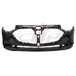 2019-2025 Mazda Mazda 3 Bumper Front Primed Without Sensor , MA1000254