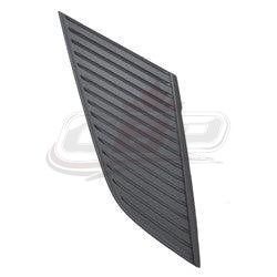 Grille Insert Driver Side Mazda Cx3 2016-2021 Textured Gray For Use Without Fogs , MA1038146