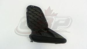 Fog Lamp Cover Front Passenger Side Mazda 3 2012-2013 2.0L/2.5L Hatchback Exclude Speed Model Matte-Black , MA1039115