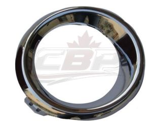 Fog Lamp Trim Ring Front Passenger Side Mazda 3 2014-2016 Chrome , MA1039125
