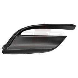 Fog Lamp Cover Front Passenger Side Mazda 3 2017-2018 Textured Black Sedan/ Hatchback , MA1039134