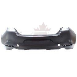 2019-2025 Mazda Mazda 3 Bumper Rear Primed With Textured , MA1100234C