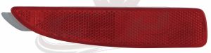 Reflector Rear Driver Side Mazda 5 2006-2015 In Bumper (Small) , MA1184101