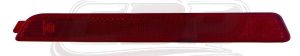 Reflector Rear Passenger Side Mazda Mazda 3 2004-2009 On Bumper Sedan /Hatchback Capa, Ma1185100C